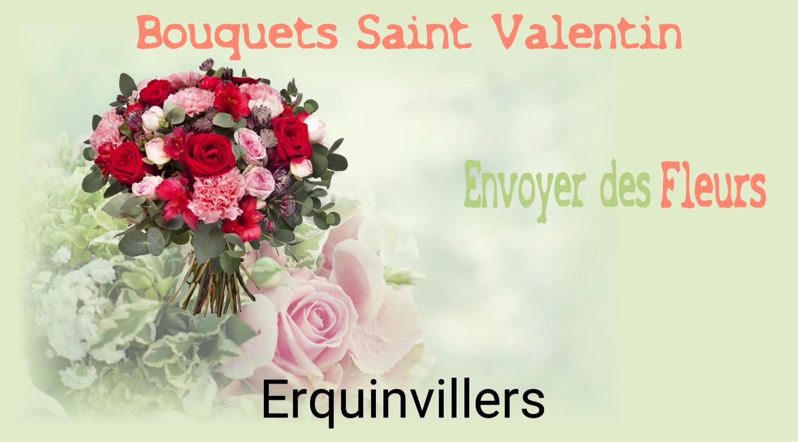 Roses de Saint-Valentin livrées à Erquinvillers